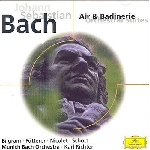 Johann Sebastian Bach: Air & Badinerie - Orchestral Suites No. 2 BWV  1067, No. 3 BWV 1068, No. 4 BWV 1069; Concerto for Harpsichord in F minor BWV 1056; Concerto for 4 Harpsichords in A minor BWV 1065