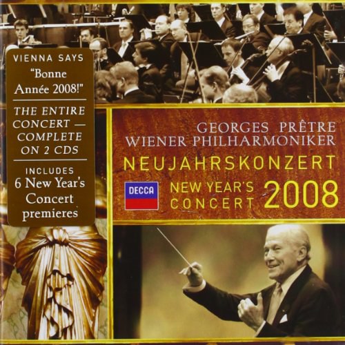 New Year's Concert 2008 / Pretre, Wien Phil. (2008)