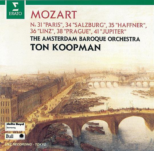 mozart Symphonies Nos. 31, 34, 35, 36, 38, 41