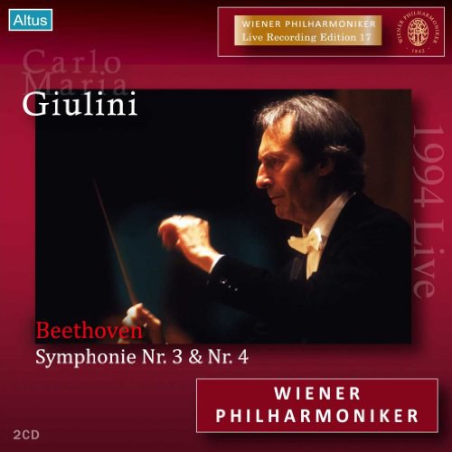 ベートーヴェン:交響曲第4番、交響曲第3番「英雄」 (Beethoven : Symphonie Nr. 3 & Nr. 4 / Carlo Maria Giulini, Wiener Philharmoniker) [2CD]