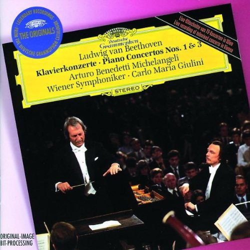 Beethoven: Piano Concertos Nos. 1 & 3 / Michelangeli, Giulini