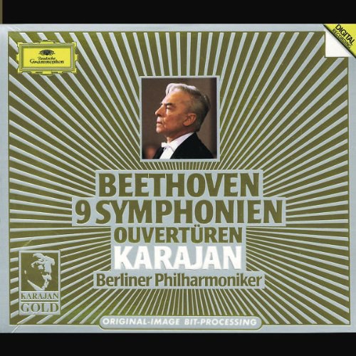 Beethoven: 9 Symphonies / Overtures ~ Karajan