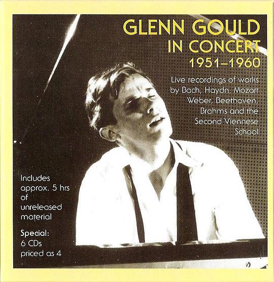 Glenn Gould in Concert 1951-1960