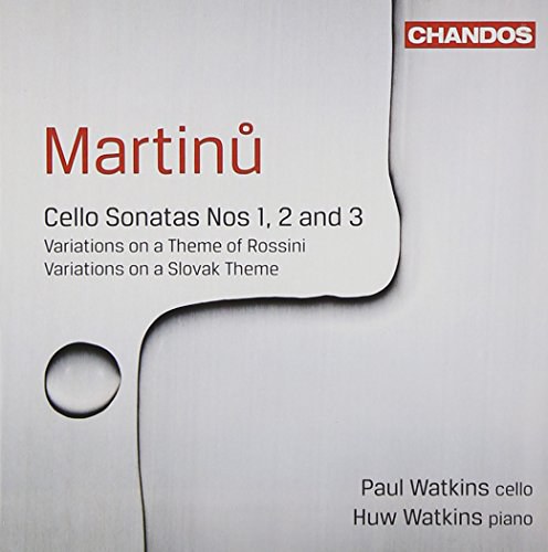 Martinu: Cello Sonatas 1 2 & 3