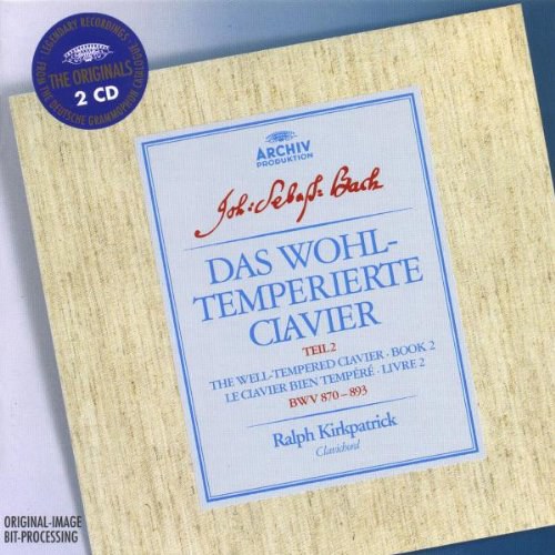 Bach: Well-tempered Clavier, Book II