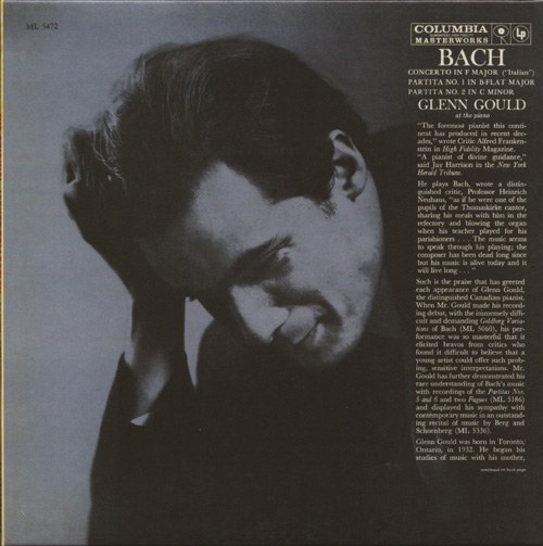 Bach: Italian Concerto in F Major & Partita Nos. 1 & 2