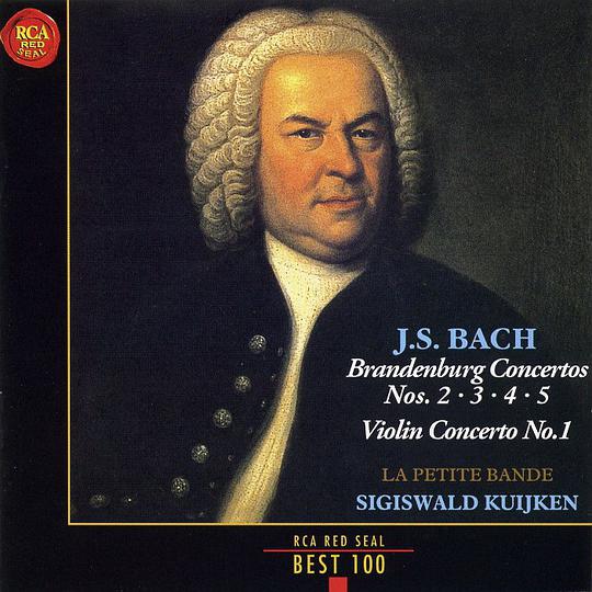 J.S.BACH Brandenburg Concertos Nos.2.3.4.5/Vionlin Concerto No.1