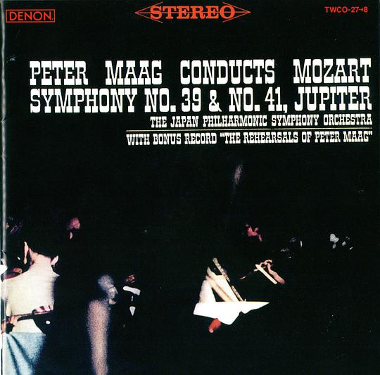 Peter Maag Conducts Mozart Symphony No.39 & No.41, Jupiter; with Rehearsals