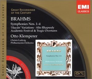 EMI Great Recordings of Century - Brahms: Symphonies Nos. 1-4/Klemperer