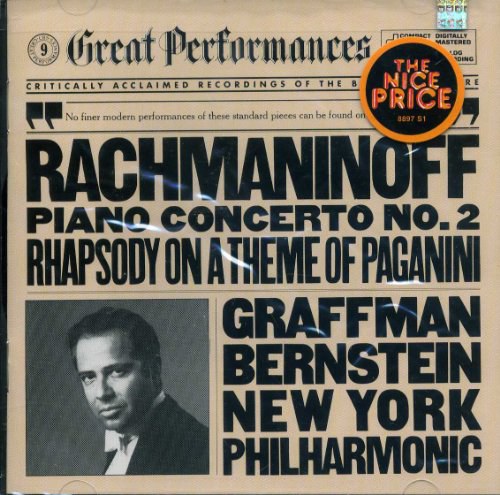 Rachmaninoff : Concerto for Piano and Orchestra No. 2 - Gary Graffman; New York Philharmonic; Leonard Bernstein