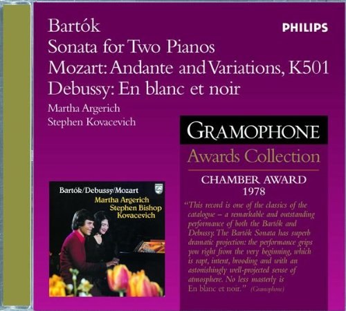 Bartok: Sonata For 2 Pianos And Percussion / Mozart/Debussy