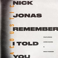 Remember I Told You (Acoustic) (Clean)