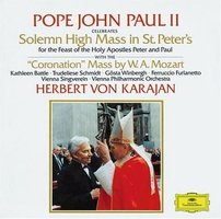 Pope John Paul II Celebrates Solemn High Mass in St. Peters