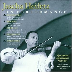 Jascha Heifetz in Performance