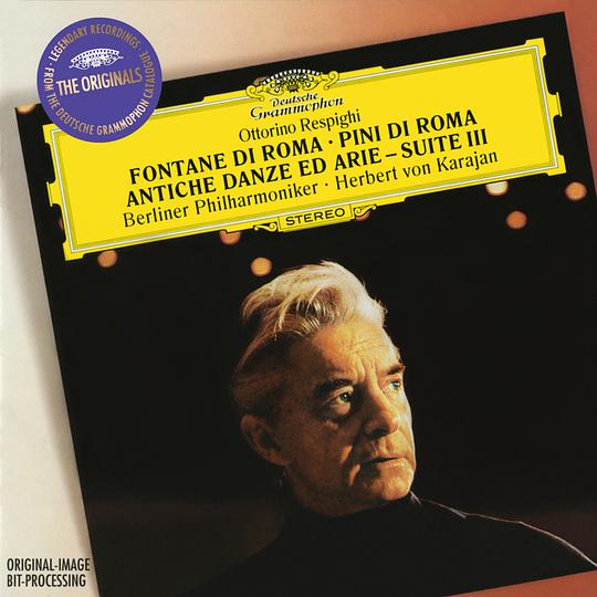 Respighi: The Fountains of Rome, The Pines of Rome, Ancient Airs and Dances - Suite III, Boccherini: Quintettino, Albinoni: Adagio in G Minor