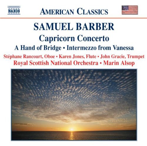 Samuel Barber: Capricorn Concerto; A Hand of Bridge; Intermezzo from Vanessa