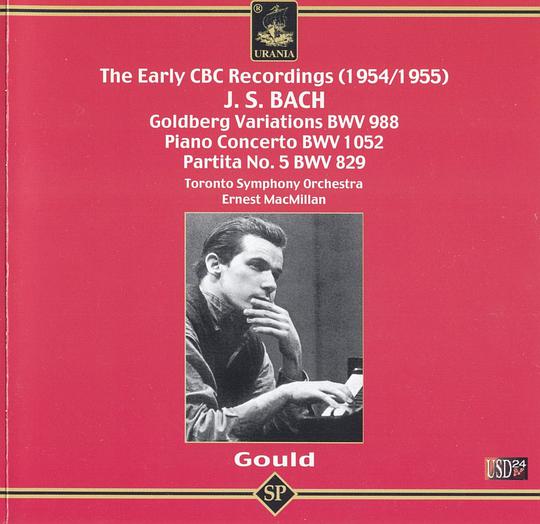 Glenn Gould: The Early CBC Recordings (1954/1955)