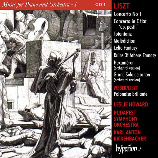 Liszt: Music For Piano And Orchestra 1 / Howard (The Complete Music For Solo Piano)