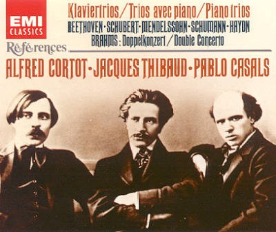 Piano Trios: Beethoven, Schubert, Mendelssohn, Schumann, Haydn; Brahms: Double Concerto