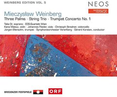 Mieczysław Weinberg: Three Palms; String Trio; Trumpet Concerto No. 1