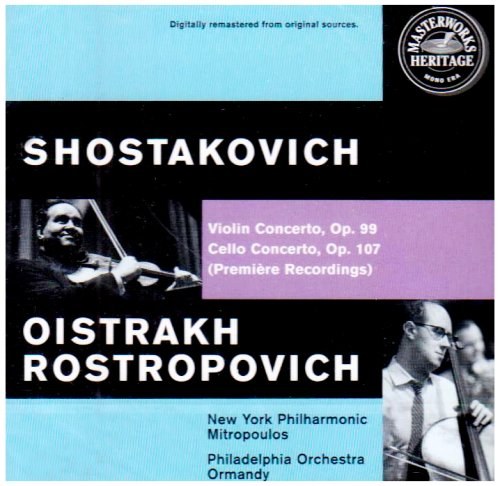 Shostakovich - Violin Concerto No 1; Cello Concerto No. 1