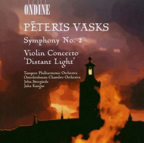 Peteris Vasks: Sinfonie Nr.2 / Violinkonzert (Tala gaisma / Distant light)