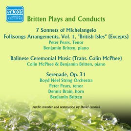 Britten Plays and Conducts (1941-1944)