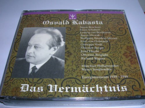 Osvald Kabasta - Das Vermächtnis - conducts the Munich Philharmonic - Beethoven: Coriolan Overture; Symphony No. 3; Symphony No. 8 / Schubert: Symphony No. 3 D. 200; Symphony No. 5 D. 485 / Mozart: Symphony No. 41 "Jupiter" K. 551; Serenade No. 6 KV. 239