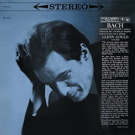 Bach: Italian Concerto in F Major, BWV 971; Partitas Nos. 1 & 2, BWV 825 & 826 - Gould Remastered