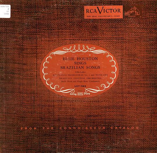 Elsie Houston Sings Brazilian Songs