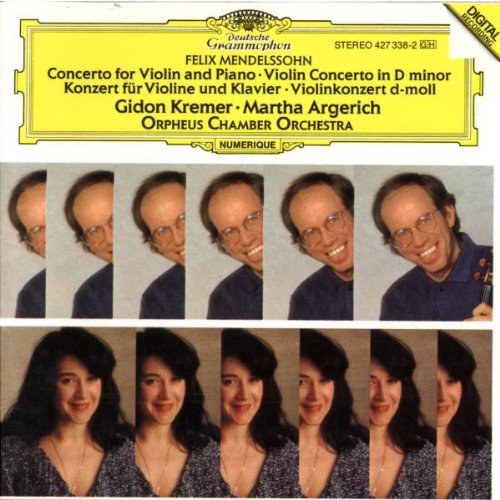 Mendelssohn: Concerto for Violin, Piano and Strings, Violin Concerto in D minor