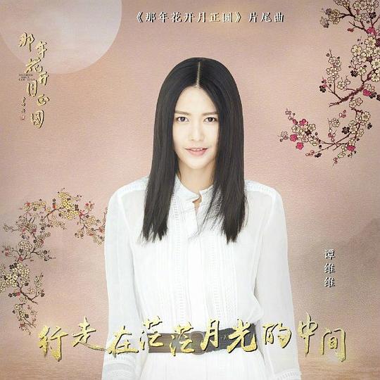 行走在茫茫月光的中间