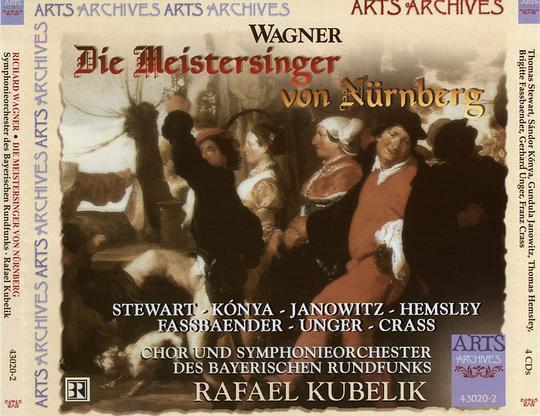 Wagner: Die Meistersinger Von Nürnberg / Kubelik, Stewart, Kónya, Janowitz