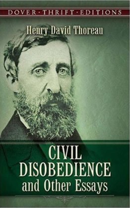 Civil Disobedience and Other Essays