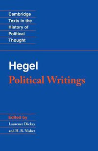 Hegel (劍橋大學出版社 1999)