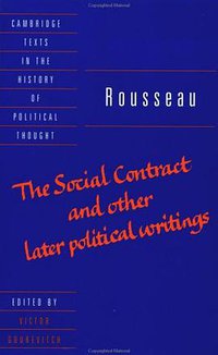 The Social Contract and Other Later Political Writings (劍橋大學出版社 1997)