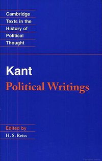 Kant: Political Writings (劍橋大學出版社 1991)