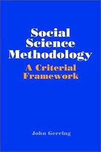 Social Science Methodology (劍橋大學出版社 2001)