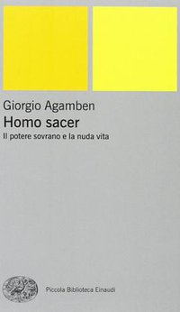 Homo sacer (Einaudi 2009)