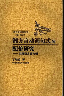 湘方言动词句式的配价研究