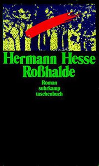 Roßhalde (Suhrkamp Verlag 1980)