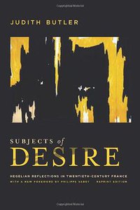 Subjects of Desire (Columbia University Press 2012)