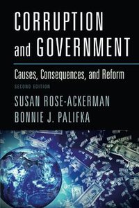 Corruption and Government (劍橋大學出版社 2016)