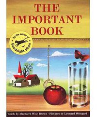 The Important Book (PERFECTION LEARNING PRE BIND 1990)