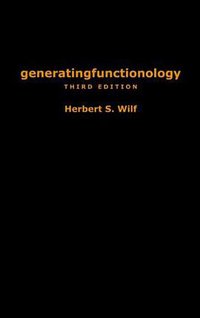 Generatingfunctionology (A K Peters, Ltd. 2006)