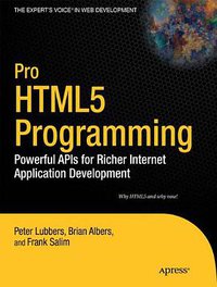 Pro HTML5 Programming (Apress 2010)