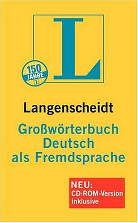 Langenscheidt Großwörterbuch Deutsch als Fremdsprache. Mit CD-ROM.
