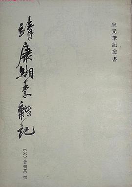 靖康缃素杂记