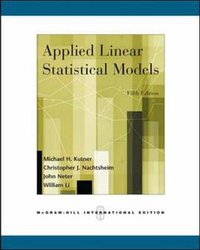 Applied Linear Statistical Models w/Student CD-ROM (McGraw-Hill Education 2004)