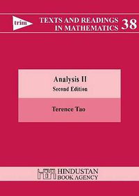 Analysis II (Hindustan Book Agency 2009)